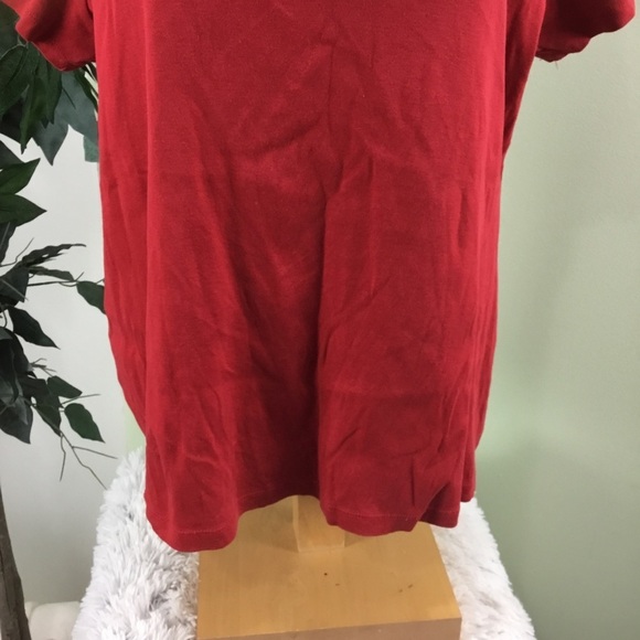 ST Johns Bay 2X red essential short sleeve tee - Picture 3 of 11